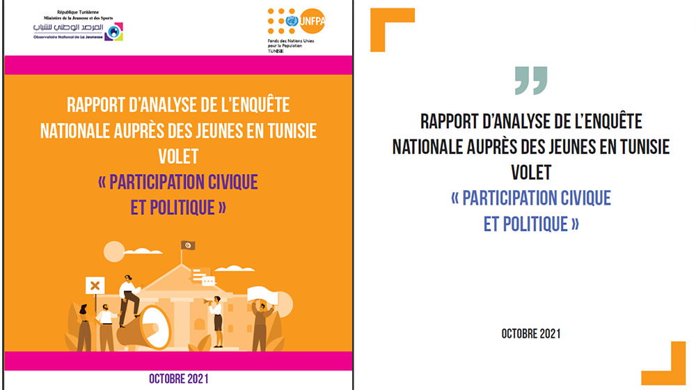 Rapport d’Analyse de l'enquête nationale auprès des jeunes en Tunisie Volet
