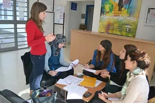 Les étudiant(e)s de l'ESEN participent à la préparation de la campagne des 16 jours d’activisme de lutte contre les violences fondées sur le genre