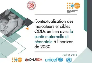 Contextualisation des indicateurs et cibles ODDs en lien avec la santé maternelle et néonatale à l’horizon de 2030